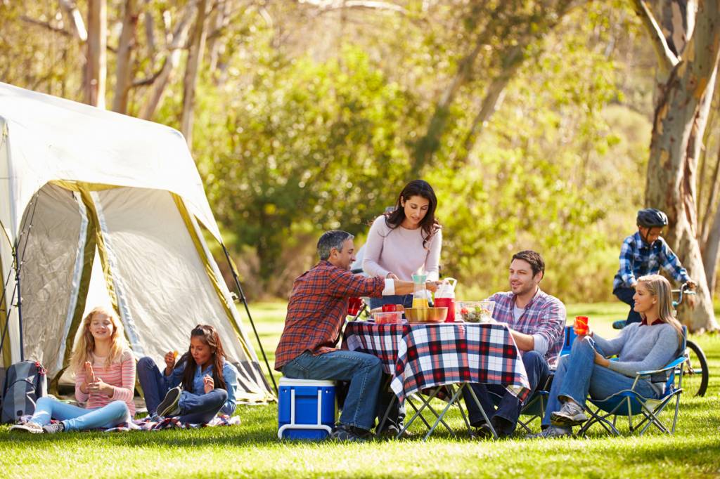 Camping en famille