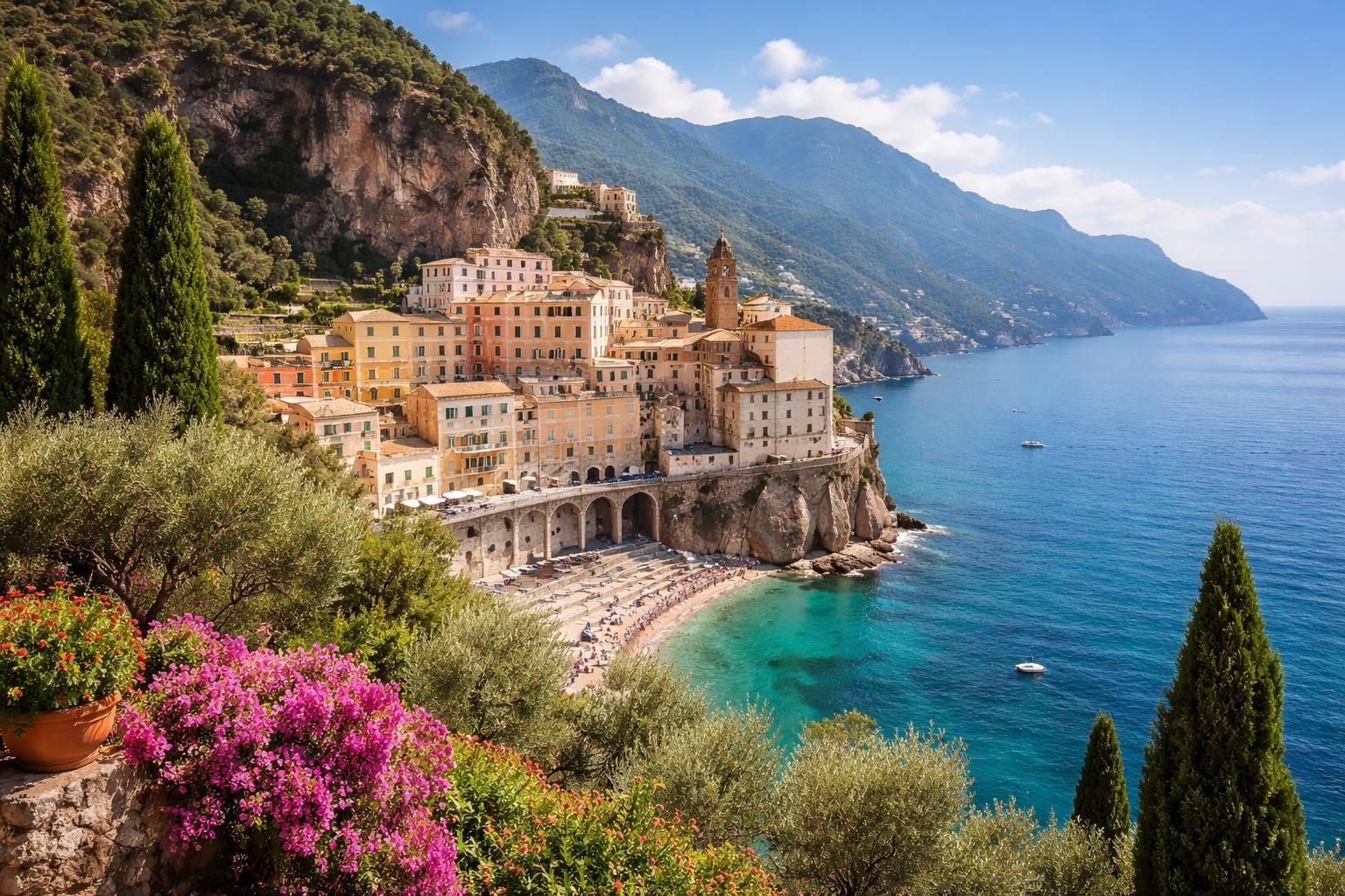 découvrez atrani en italie, un joyau pour les amoureux de la nature avec ses paysages pittoresques, ses plages magnifiques et son charme authentique.