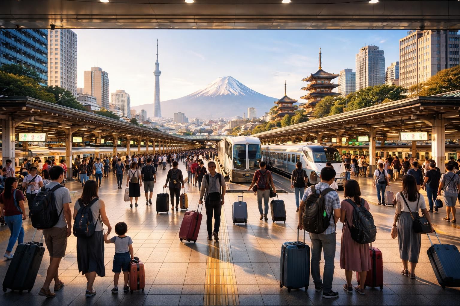 découvrez comment la gare d'ueno facilite l'accès des voyageurs aux attractions emblématiques de tokyo, mêlant histoire, culture et modernité pour une expérience inoubliable.