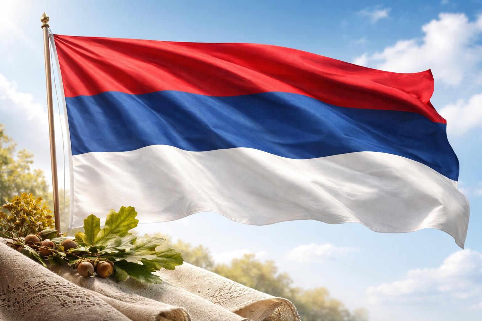 découvrez l'histoire détaillée du drapeau serbe, les significations profondes de ses couleurs et leur symbolisme à travers le temps.