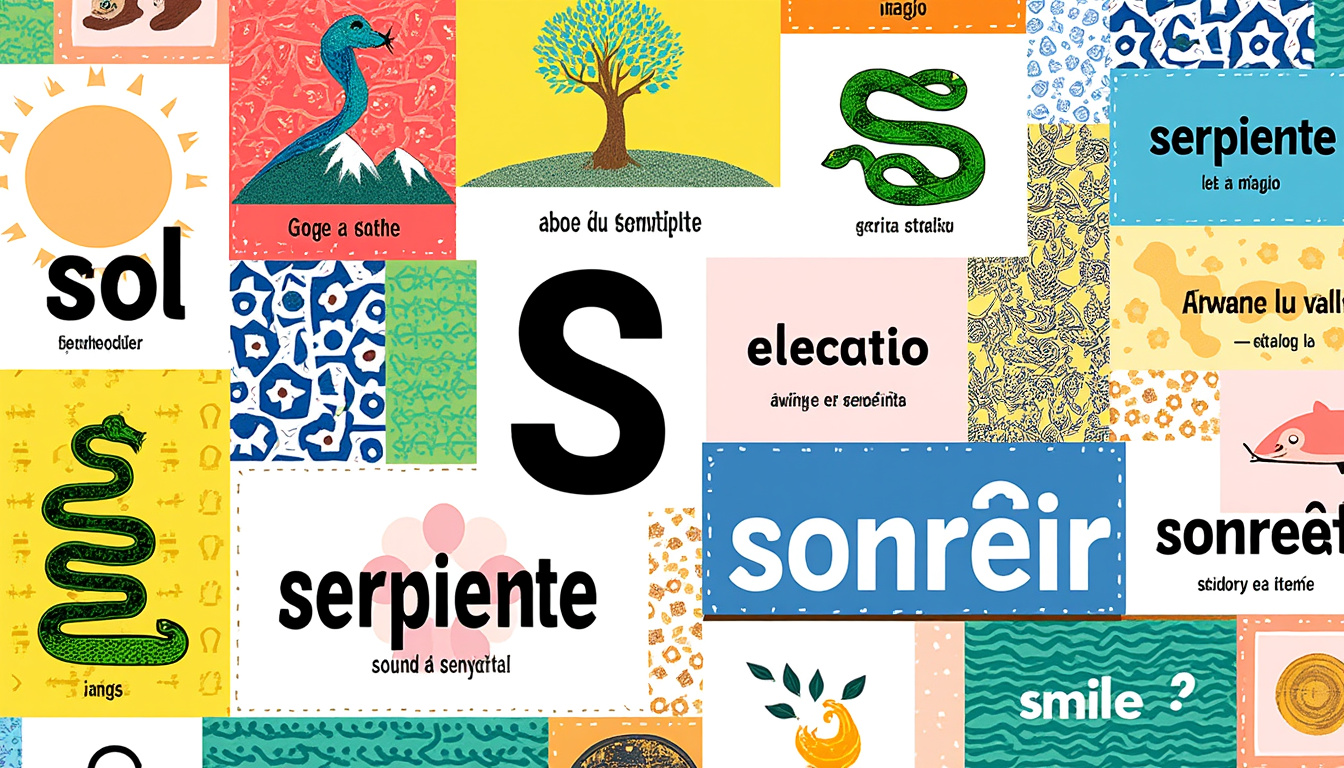découvrez une liste complète de mots en espagnol commençant par la lettre s et explorez la richesse de la langue espagnole à travers leur signification et leur usage.