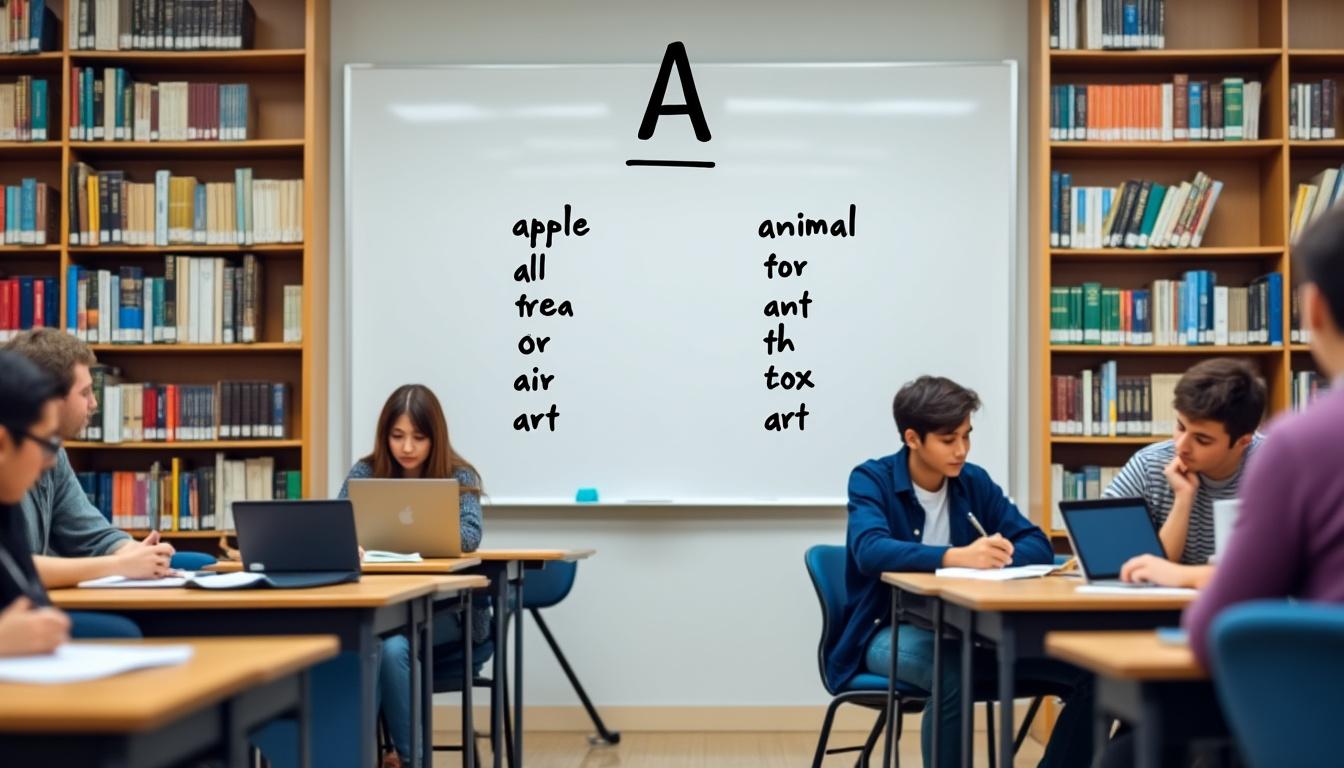 découvrez une liste complète des mots en anglais commençant par la lettre a, idéale pour enrichir votre vocabulaire et progresser efficacement dans votre apprentissage de l’anglais.