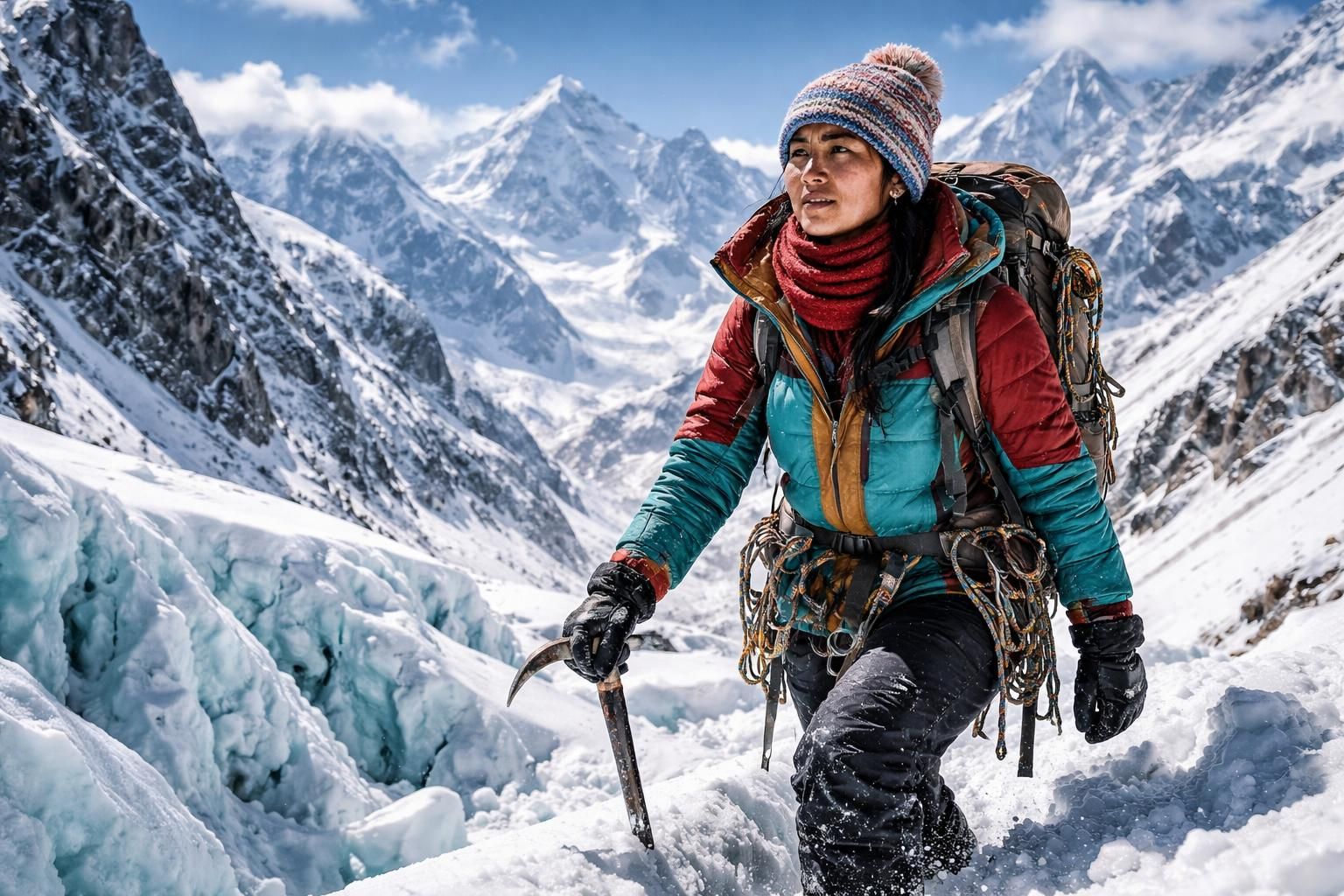 découvrez le parcours inspirant du sherpa pasang lhamu, une aventurière exceptionnelle qui a bravé les neiges éternelles pour réaliser ses rêves en haute montagne.