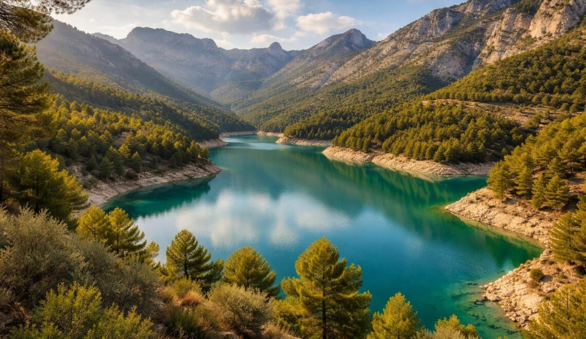 découvrez le réservoir el castell de guadalest, un joyau naturel alliant beauté et sérénité au cœur d'un paysage spectaculaire.