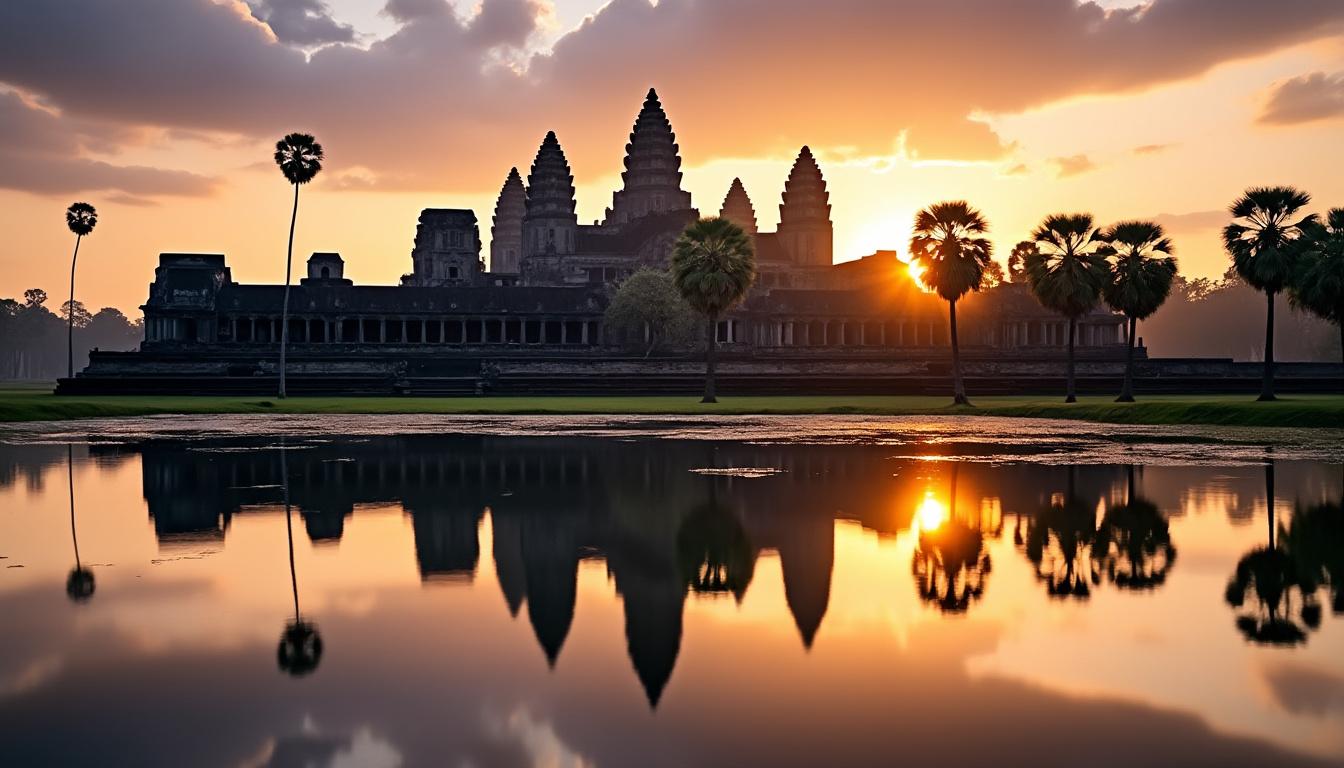 plongez au cœur d'angkor, l'ancienne capitale mystérieuse de l'empire khmer. découvrez ses secrets fascinants, son histoire unique et ses temples incontournables pour un voyage inoubliable en asie.