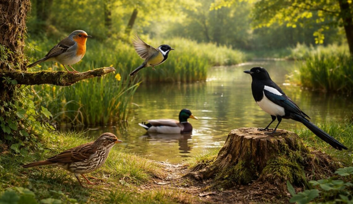 découvrez les différentes espèces d'oiseaux à observer au parc de coulondres, un lieu idéal pour les passionnés de nature et d'ornithologie.