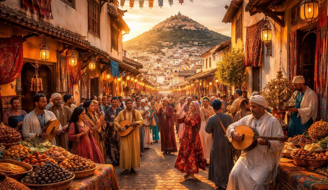 découvrez les festivals incontournables de moulay idriss zerhoun au maroc, des célébrations culturelles riches en traditions, musique et gastronomie à ne pas manquer.