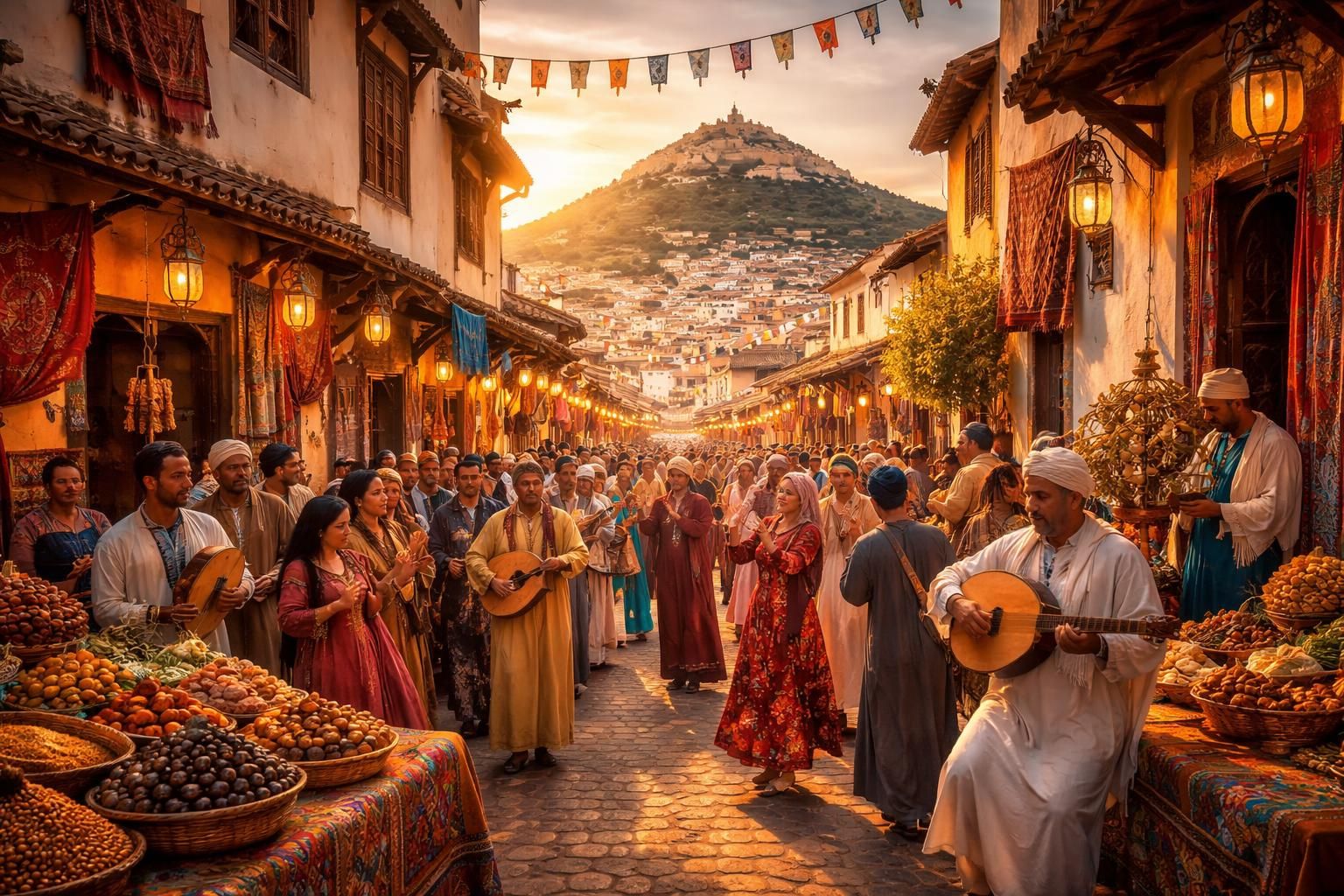 découvrez les festivals incontournables de moulay idriss zerhoun au maroc, des célébrations culturelles riches en traditions, musique et gastronomie à ne pas manquer.