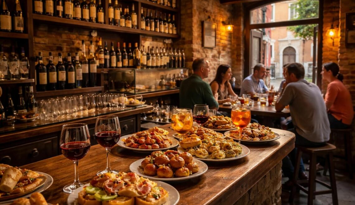 découvrez les meilleurs bacari à venise incontournables pour les amateurs de cicchetti, pour une expérience authentique de la cuisine vénitienne.