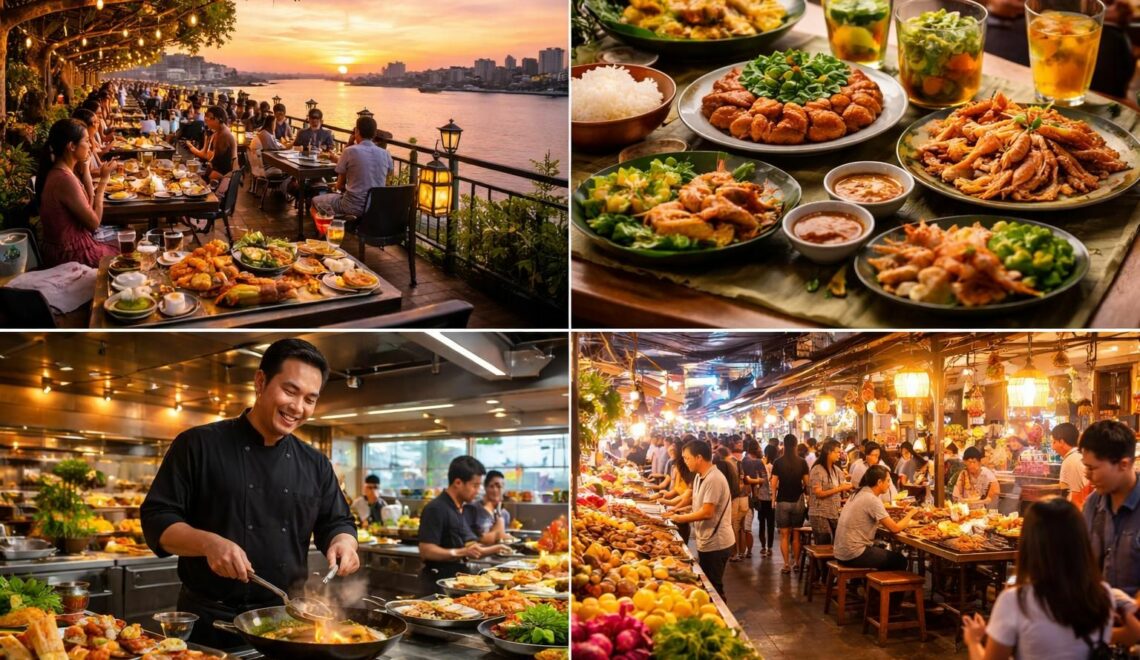 découvrez les meilleurs restaurants de phnom penh, alliant saveurs authentiques et expériences culinaires inoubliables à ne pas manquer lors de votre visite.