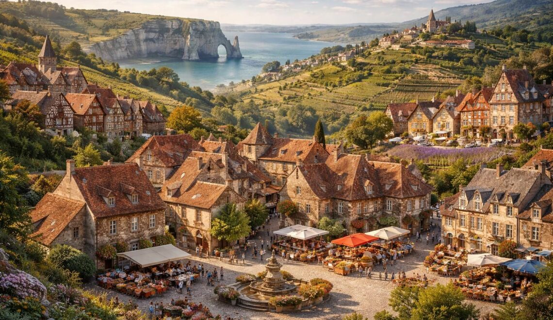 découvrez les plus beaux villages de france classés par département et partez à la découverte des trésors cachés de chaque région pour un voyage authentique et enchanteur.