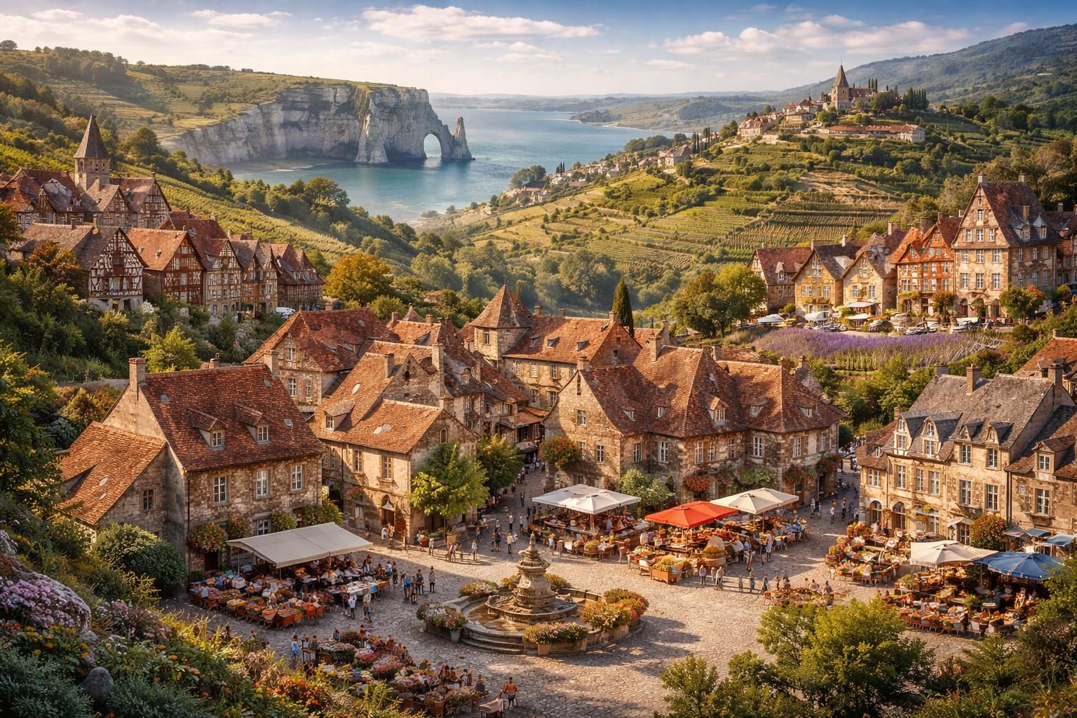 découvrez les plus beaux villages de france classés par département et partez à la découverte des trésors cachés de chaque région pour un voyage authentique et enchanteur.