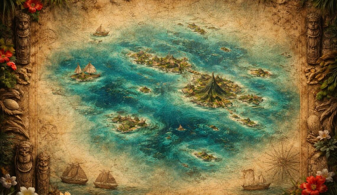 découvrez les secrets méconnus de la carte du monde de la polynésie française et explorez ses trésors cachés et paysages uniques.