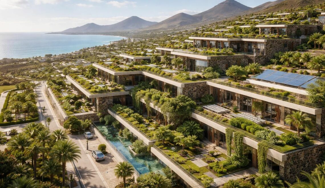 découvrez comment les stratified city à lanzarote allient développement durable et innovation pour créer un modèle urbain respectueux de l'environnement et avant-gardiste.
