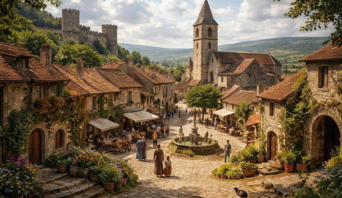 découvrez les plus beaux villages médiévaux de france, incontournables pour les passionnés d'histoire, et plongez dans un voyage fascinant à travers le temps.