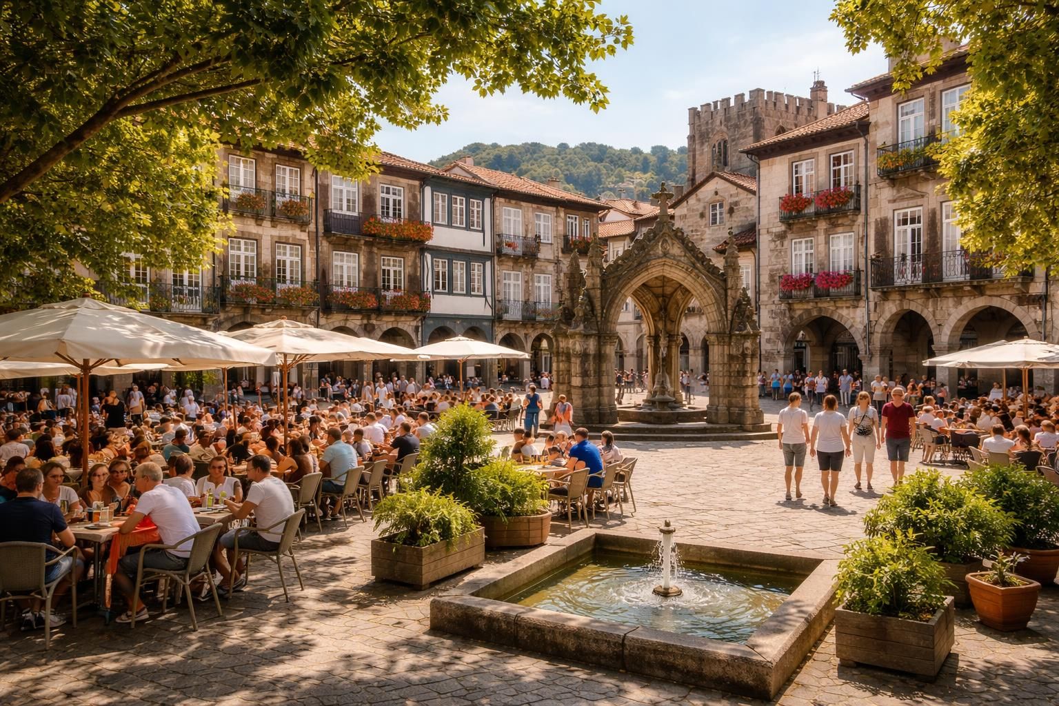 découvrez pourquoi le largo da oliveira est le cœur battant de guimarães, un lieu chargé d'histoire, d'animation et de culture au centre de cette ville emblématique du portugal.