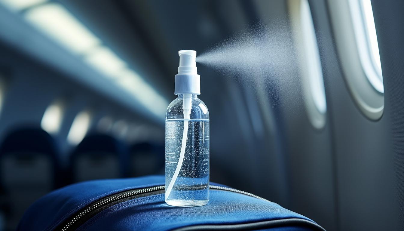 découvrez notre spray rafraîchissant pour le visage, l'allié parfait après un long vol. revitalisez votre peau, hydratez et revitalisez votre teint en un seul geste. idéal pour contrer la fatigue et la sécheresse dues au voyage, ce spray est un incontournable pour un teint éclatant où que vous soyez.
