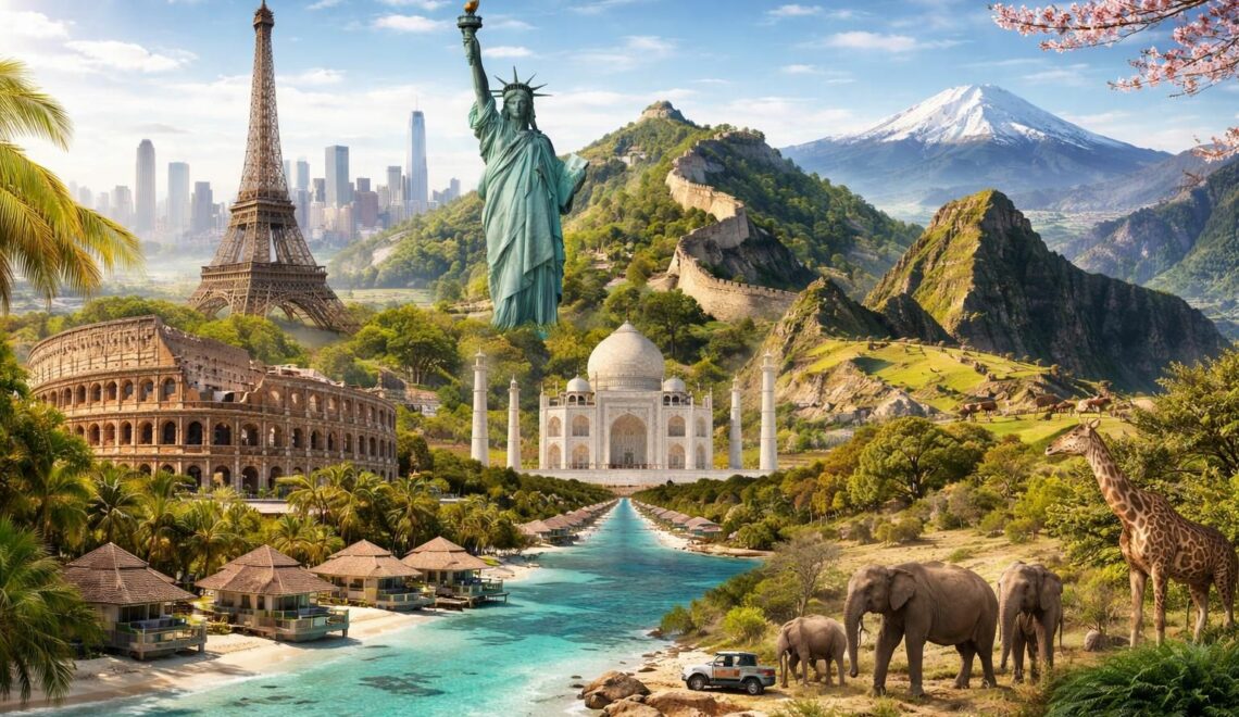 découvrez le top 10 des destinations touristiques les plus prisées au monde, des lieux incontournables alliant culture, paysages époustouflants et expériences uniques pour des voyages inoubliables.