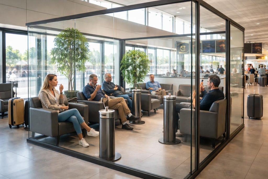 découvrez tout ce qu'il faut savoir sur la zone fumeur de l'aéroport de nantes pour préparer sereinement votre vol.