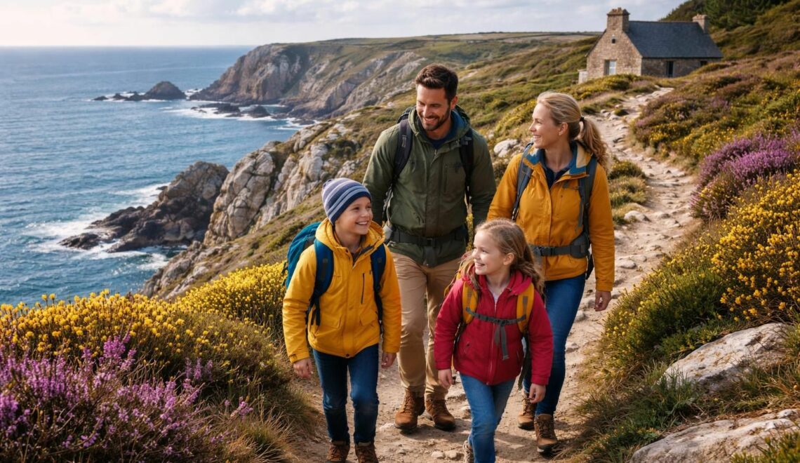 découvrez une aventure familiale inoubliable au cœur d'un magnifique coin de bretagne, entre nature, culture et moments partagés.