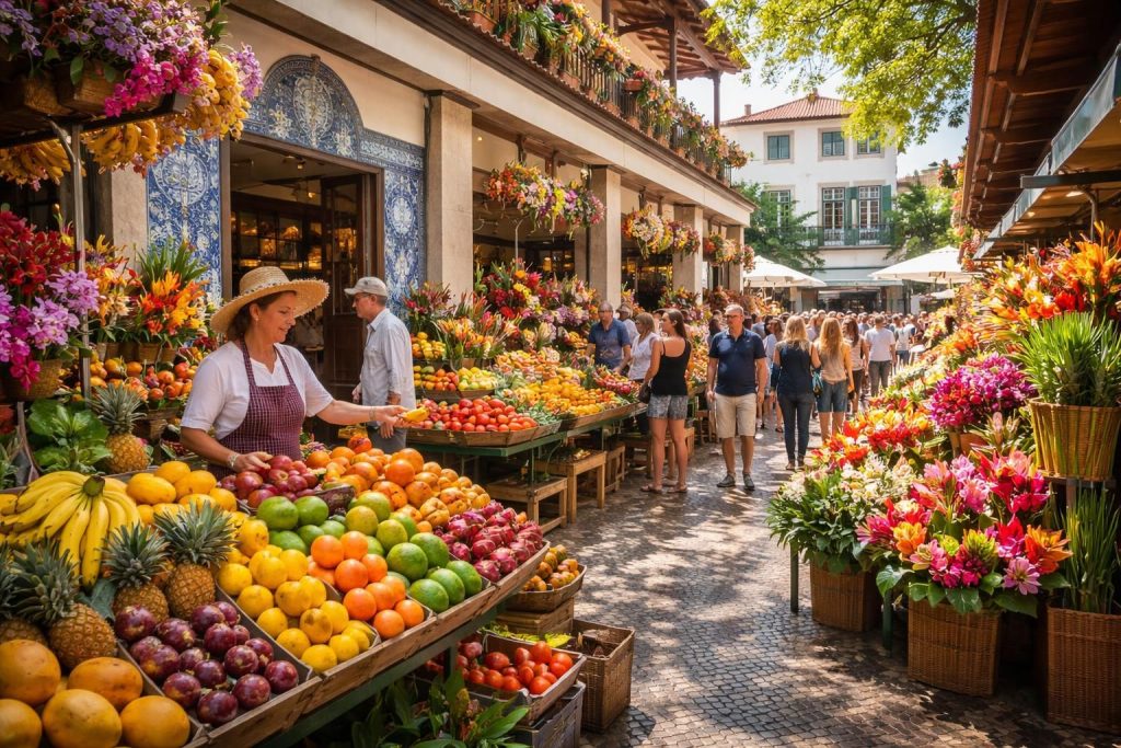 découvrez une journée idéale au mercado dos lavradores à funchal, portugal : un marché vibrant où saveurs locales, fruits frais, artisanat unique et ambiance authentique vous attendent pour une expérience inoubliable.