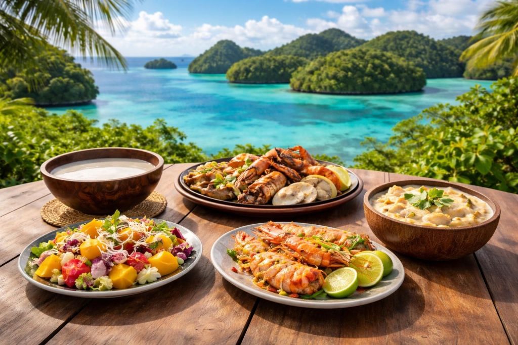 découvrez les 5 plats locaux incontournables à déguster lors de votre visite à palau, pour une expérience culinaire authentique et savoureuse.
