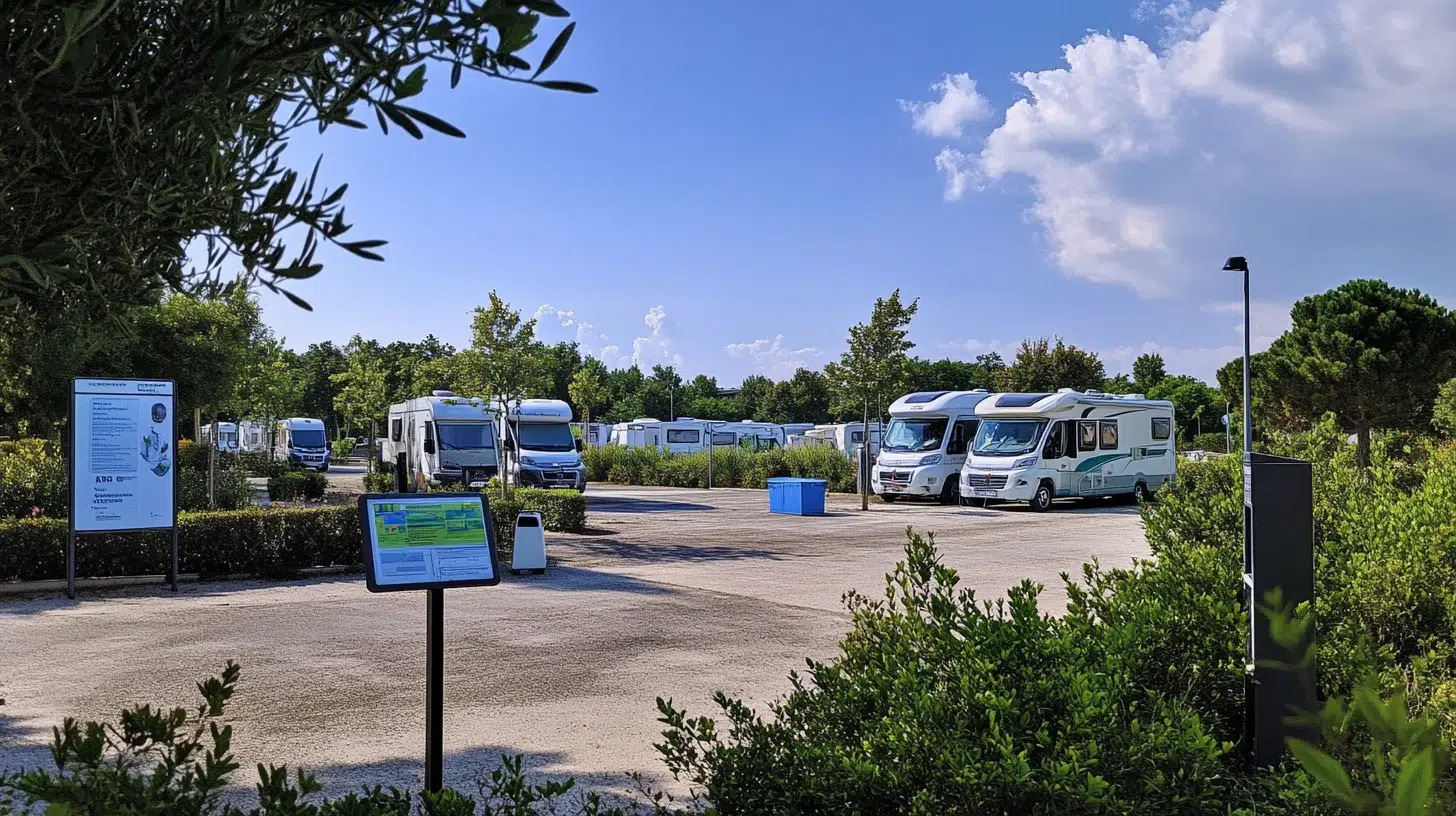 Aire de camping-car Espace George Pompidou : services, tarifs et