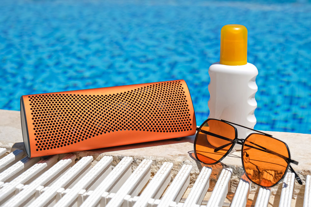 enceinte bluetooth vacances