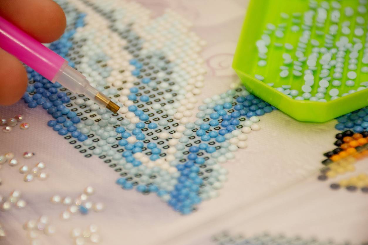 faire une broderie diamant