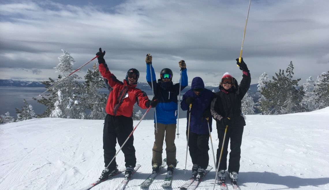 ski en famille