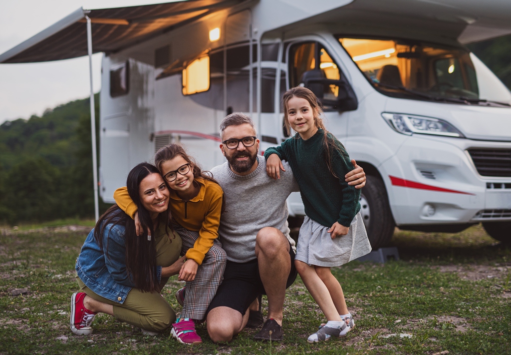 gens du voyage en caravane